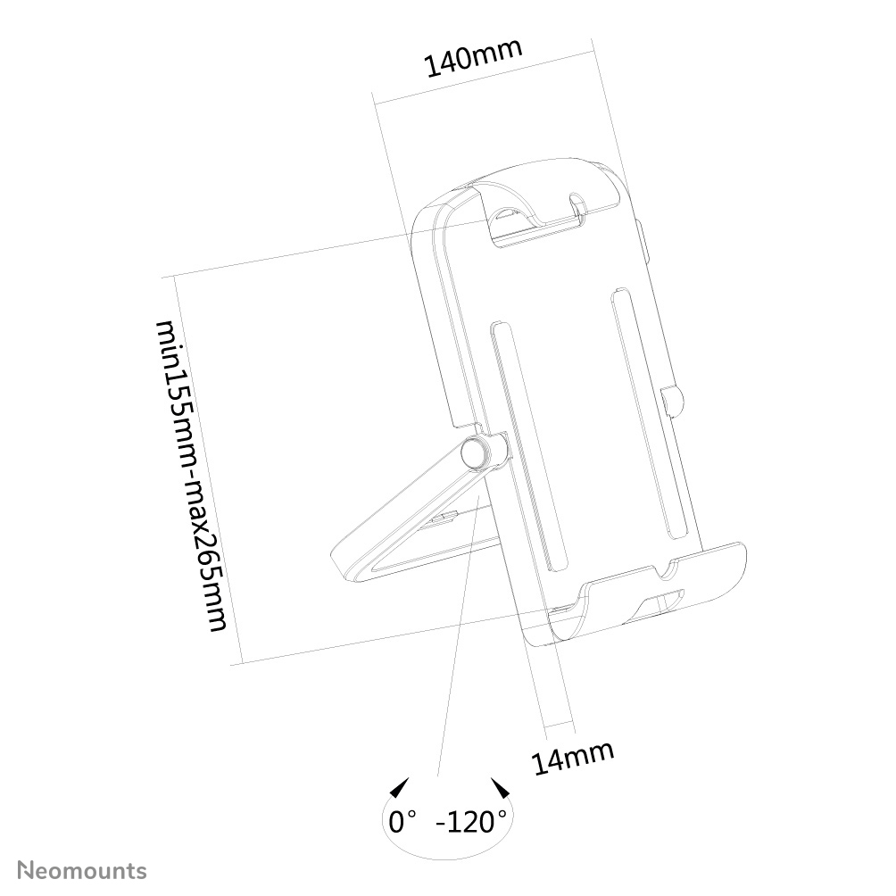 Neomounts soporte para de las tabletas de 7"-10.1"